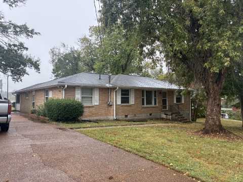One Level Brick Home near I-24 & Haywood Ln property video