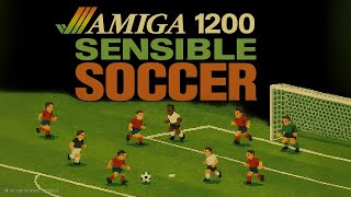 Sensible Soccer European  Champs- Amiga 1200 - The Best Football Game
