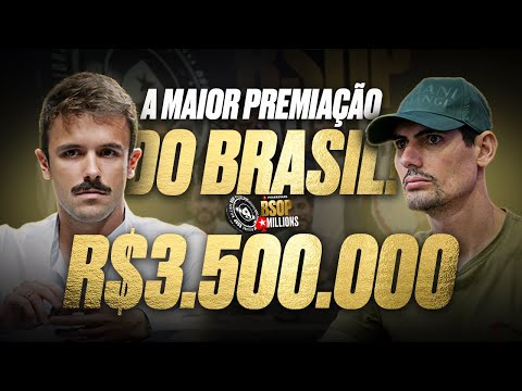 A RETA FINAL DO TORNEIO MAIS CARO DA HISTÓRIA DO BSOP!