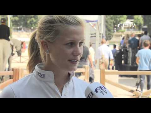 FEI Nations Cup Rome 2012 - Angelica Augustsson