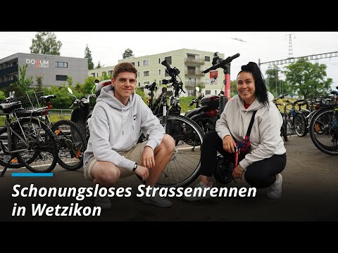 Schonungsloses Strassenrennen in Wetzikon