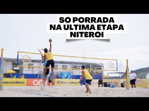 Só Porrada na última etapa de Vôlei de Praia. #volei #voleibol #voleidepraia