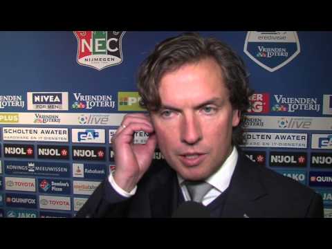 Reactie Alex Pastoor na afloop van N.E.C. - VVV