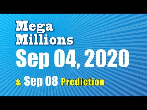 Winning numbers prediction for 2020-09-08|U.S. Mega Millions