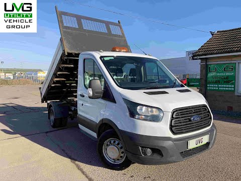 2018 68 Reg Ford Transit Alloy Body Tipper 2.0 350 130PS RWD DRW Euro 6 FSH - Walk Around