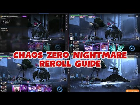 MULTI INSTANCE REROLL - A REROLL NIGHTMARE GUIDE [CHAOS ZERO NIGHTMARE]