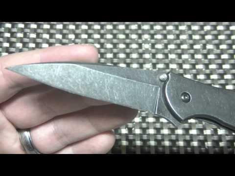 Kershaw Leek Blackwash HD