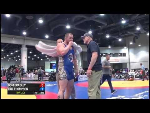 125 Semi-Finals - Dom Bradley (Sunkist Kids WC) vs. Eric Thompson (Nittany Lion WC)