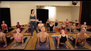 70 Minute Hot Yoga: Power Yoga with Claudia Alabiso