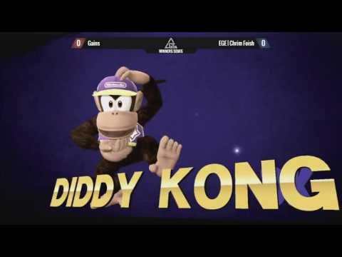 CSB 33 - Gains (Luigi) vs EGE Chrim Foish (Diddy) - SSB4 WQF
