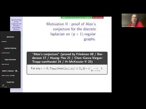 AMR-Recent Mathematical Advances Lecture: Nalini Anathraman