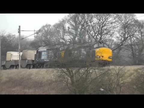 37612/37667 6k73 Sellafield - Crewe flasks Sat. 23rd Feb. 2013
