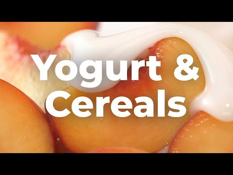 Tabletop Yogurt & Cereals Showreel - SHOTBOX