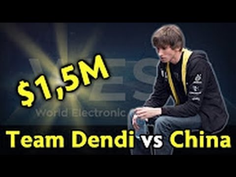 Team Dendi vs China — $1,500,000 tournament