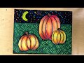 Starry Night Pumpkin Collage Part 2 Starry Night Background