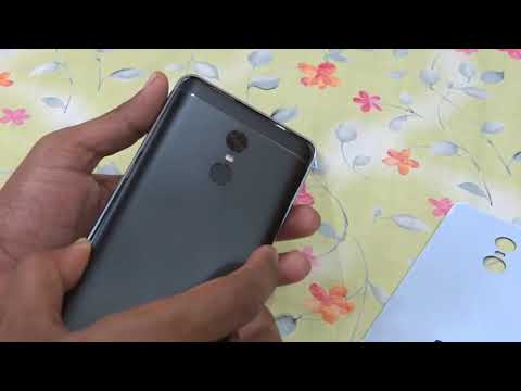 Mirror finished acrylic metal cover for mi note 4 / unboxing...