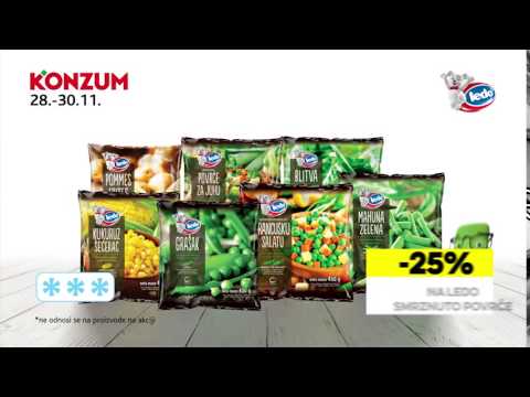 Konzum akcija početak tjedna do 30.11.