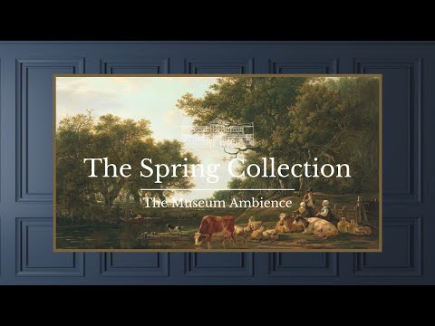 Spring Afternoon Landscape • Vintage Art for TV • 3 hours of steady painting • The Spring Collection