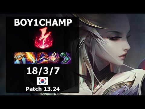 Boy1Champ Evelynn JUNGLE vs Taliyah| Patch 13.24 KR Challenger