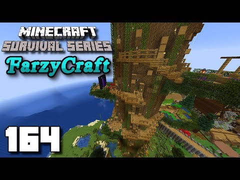 BEST TREEHOUSE IN MINECRAFT!!!! - Minecraft Let's Play: FarzyCraft [Episode #164]