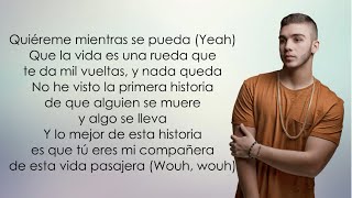 Manuel Turizo - Quiéreme Mientras Se Pueda (Letra/Lyrics)