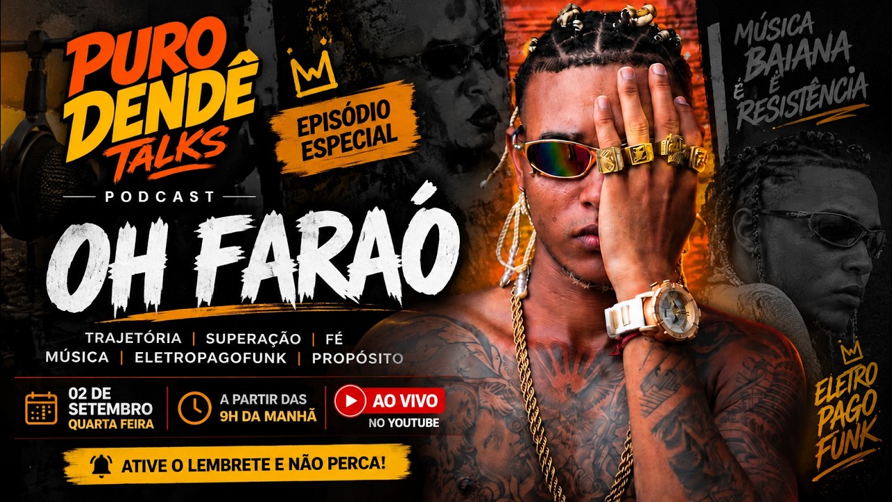 Shelton virou Faraó pela numerologia — e inventou um ritmo para o subúrbio