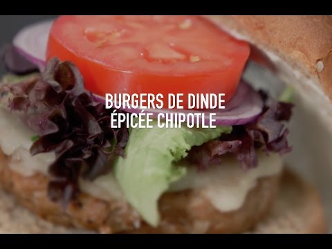 Panasonic CIO - Burgers de dinde épicée chipotle