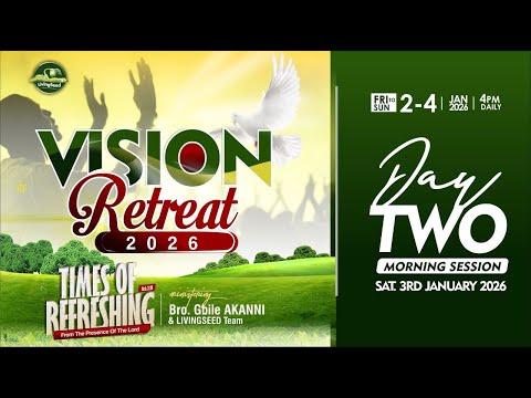 VISION RETREAT 2026 || DAY 2 || Morning Session