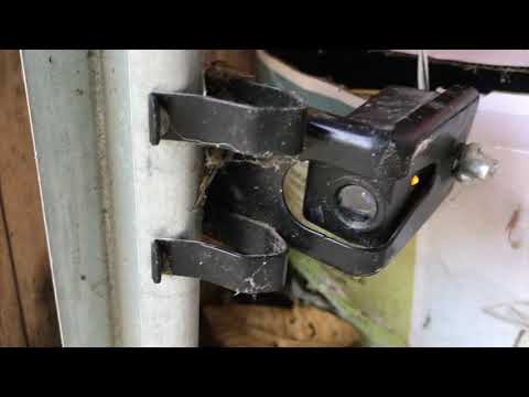 YouTube video about: How to align garage door sensor?