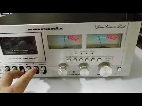 Vintage Marantz 5030B 3 Head Stereo Cassette Deck *Clean - * RWD BELT NEEDED