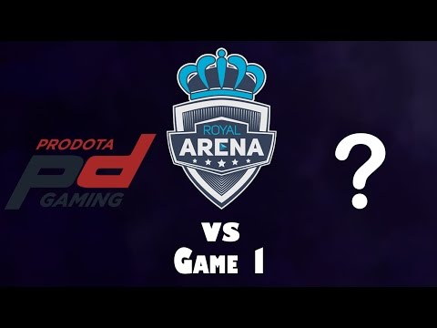 Royal Arena- ProDotA vs. Question Mark (game 1) w/ @AnneeDroid and @MotPax