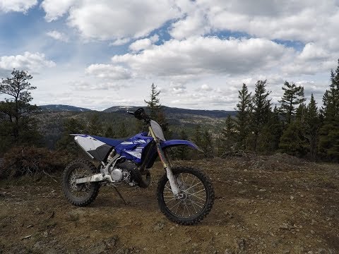 First ride on the Yamaha YZ250X!