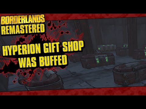 Borderlands Remastered | The Hyperion Gift Shop Chests Room Was Buffed!