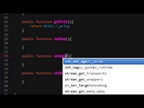 PHP AVANCÉ 6 Les mutateurs