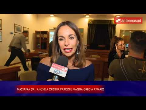 19 maggio 2019 - Massafra (TA), anche a Cristina Parodi il Magna Grecia Awards