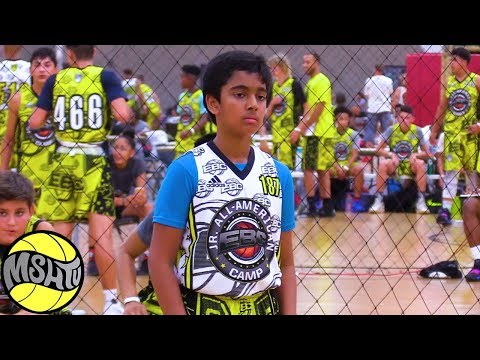 Nathan Thomas REPS FOR FLORIDA at the 2017 EBC Jr All American Camp