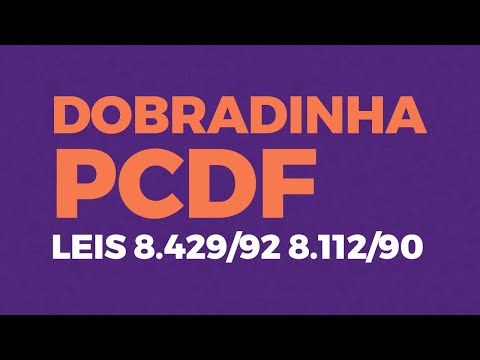 DOBRADINHA PCDF | LEIS 8.429/92 8.112/90 EM EXERCÍCIOS | PROF RICARDO BLANCO