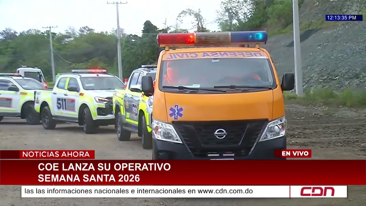 COE lanza su operativo Semana Santa 2026