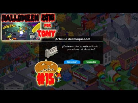 Los Simpson Springfield "Halloween'16: Cap. 15 - El Muro derruido" por Tony