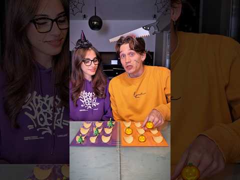 HALLOWEEN O NATALE? 🎃🎄 #chrisesansi #challenge #videodivertenti #sfida #halloween #shorts