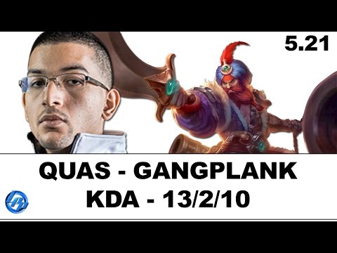 Liquid Quas - Gangplank vs Darius - NA SoloQ