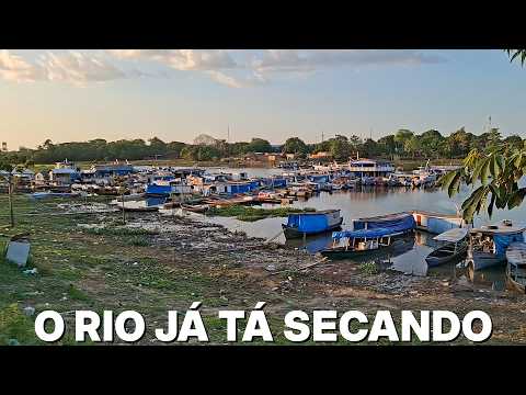 Fim de Tarde na Orla do Bairro da União em Parintins interior do Amazonas