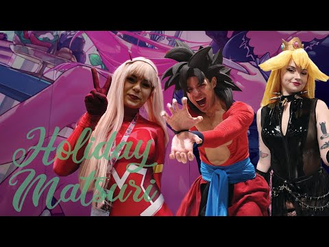 Holiday Matsuri 2024 4K Cosplay video #cosplay  #convention  #holiday  #manga  #comiccon