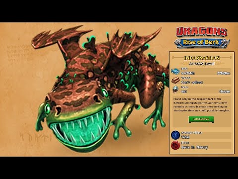 Dragons: Rise Of Berk | Submaripper Marine's Myth Max Level Titan Mode!