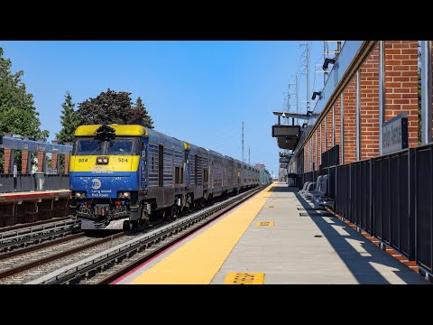 LIRR Doubleheader Equipment Move @ Merillon Ave