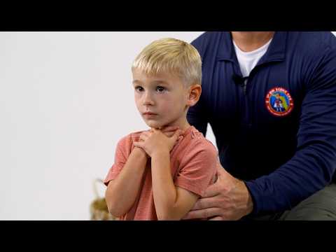 What to do if your child is choking - How to save a choking child