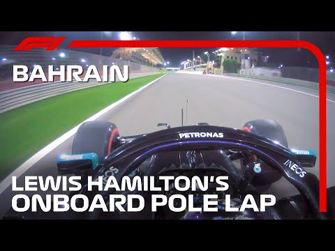 Lewis Hamilton's Pole Lap | 2020 Bahrain Grand Prix | Pirelli