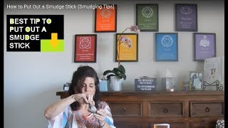 How to Put Out a Smudge Stick (Smudging Tips)