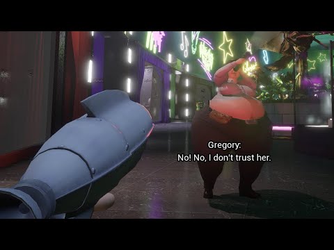 What happens if you attack FAT Vanessa with laser gun? - Five Nights at Freddy's: Security Breach