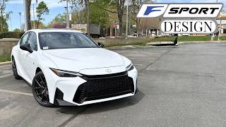 2026 Lexus IS350 F Sport Design: POV Start Up, Exhaust, Test Drive, Walkaround and Review
